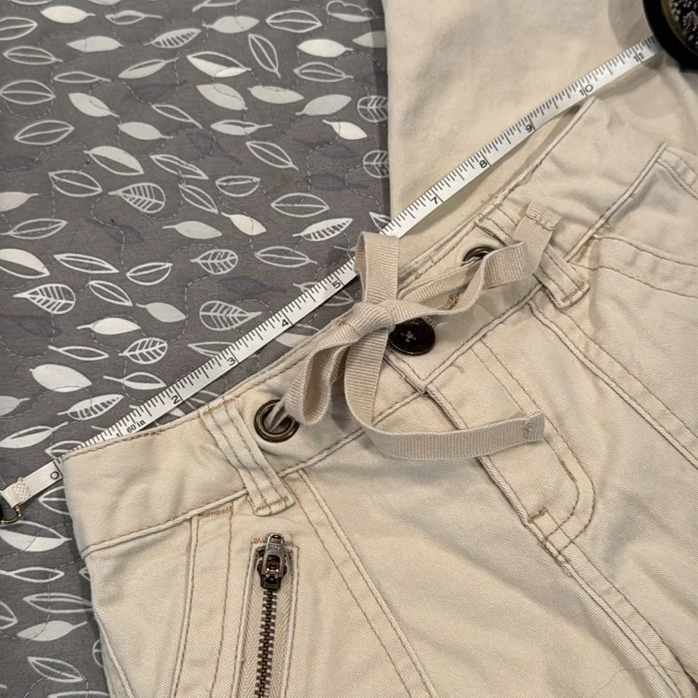 JUSTICE Tan Skinny Cargo Pants, size 8S